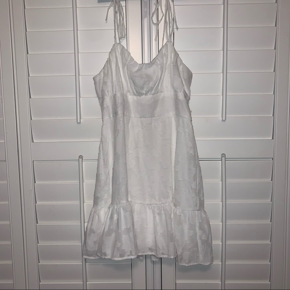 Speechless Dresses & Skirts - Speechless white lace flower dress XL